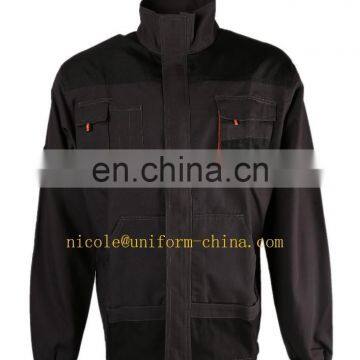 High Quality Oxford Black and Grey Man Work Jacket From China Manufacture for European