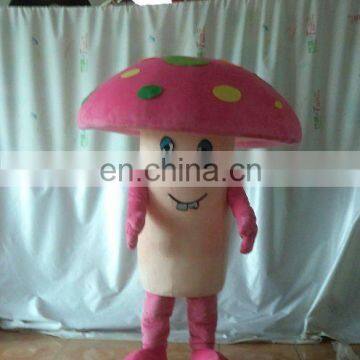 2012 high quality mushroom cartoon costume mushroom mascot costume