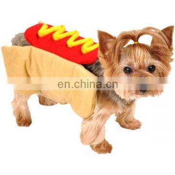 Funny Hot Dog Pet Costume for Puppy Cats