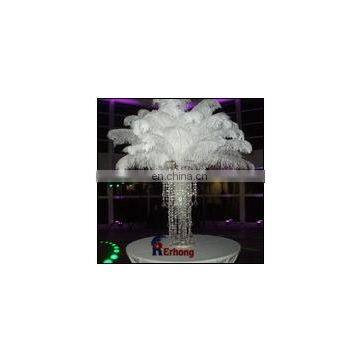 centerpiece ostrich feather