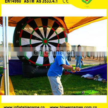 Sport kids game inflatable golf dart boards simulator