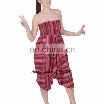 Jumpsuit 100% Cotton Lining new Design alibaba yoga pants Trousers Indian Harem pants