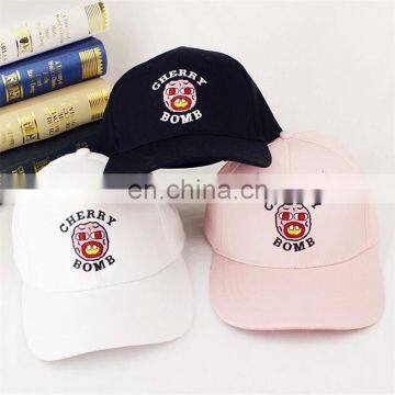 100% cotton material cheap snapback custom baseball cap