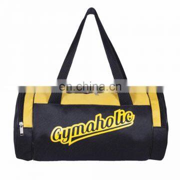 Large wholesale gymnastic duffle mens bag, sports gym duffle bag with shoe compartment