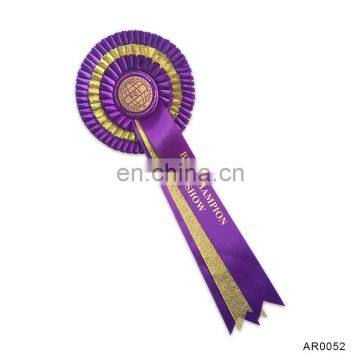 Trimming 3 Tiered Horse Show Equestrian Award Ribbon photo-6