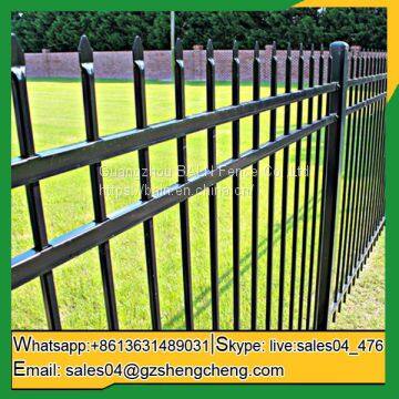 Cheap wrought iron fence panels Fence panels square tube for sale