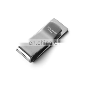 Custom high quality blank metal money clip for sale