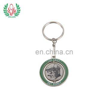 Good product promotional metal keychain, coin holder keychain