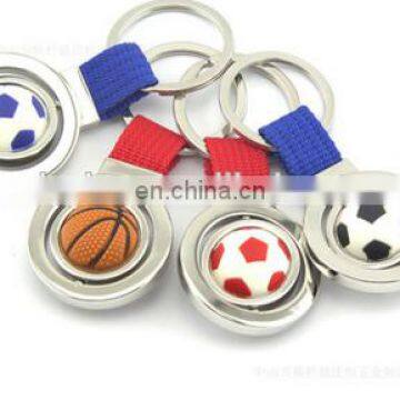 rotatable football landyard Key Chains football keychains wholesale from direct manufacturer football game souvenir gifts