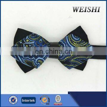 Hand Made Fashion Hot Sale Custom Embroidered Bow Tie