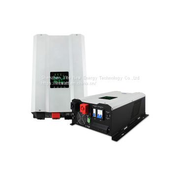 intelligent 5kw Mppt Solar Inverter 48v dc 230v ac 5000w solar charger inverter