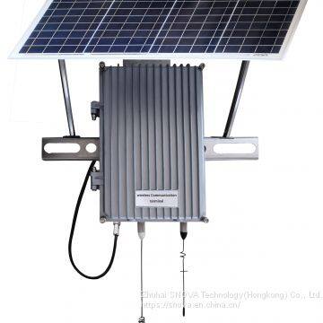 Remote Wireless Communication Terminal  for overhead grounding and short circuit fault