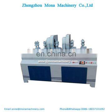 Long wood stick machine/wooden broom handle making machine automatic wooden broom handle threading machine