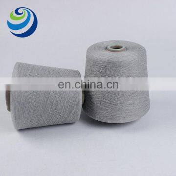 Bamboo Charcoal Polyester Spun Yarn Antibacterial 35% Bamboo Charcoal Polyester 65% Cotton Ne21s photo-3