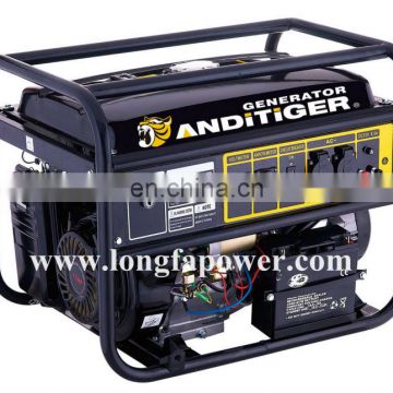 5kw 5kva 100% Copper Wire Manual&Electric Start 13hp Gasoline/Petrol Generator