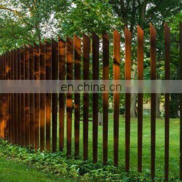 Outdoor Corten Steel Fence/Garden Screen/ Retaining Wall photo-2