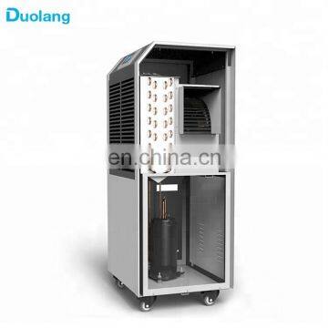 Refrigeration dehumidifier industrial with high efficiency compressor