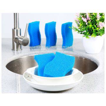 Multipurpose Kitchen Sponge Breathable Reticulated Silica Gel Sponge photo-4