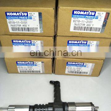 Diesel Fuel Common Rail Injector 6218-11-3101 095000-0560 095000-0562 for PC600-8