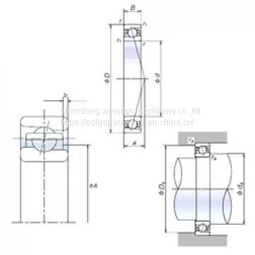 Interchangeable with Open TAC Serie Precision Bearings