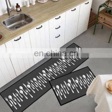 House hold modern 3d custom printed kitchen counter mat