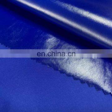 High Quality Nylon taffeta with shine PU coated