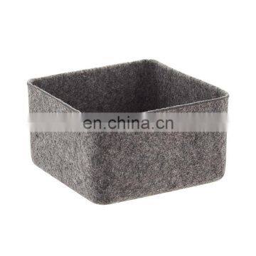 Wholesale custom shape and sizes felt storage tray