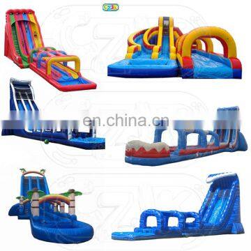 Hot Sale Large Bit Fun Inflatable Bounce Bouncer Bouncy Slide With Slip