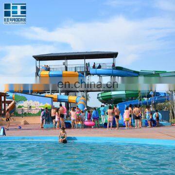HOT SALE Fiberglass Water Slide Tube Water Play Equipment