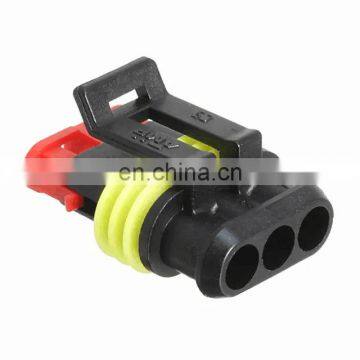 Hampool Wholesale 3 Pin Male and Female Connector Waterproof Insulation Terminal Block photo-2