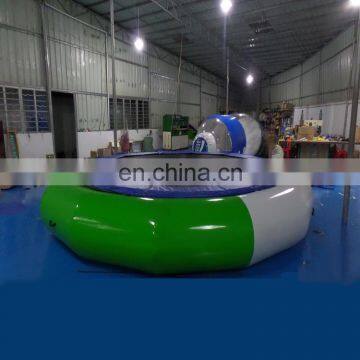 Aqua Park Inflatable Water Trampoline Bouncer Blob With Slide And Jumping Pillow trampoline outdoor