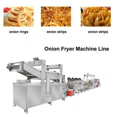 Model LZE3500A Industrial Fried Onion Making Machine/Frying Machine For Sale