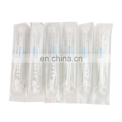 Chinese factory disposable syringes plant syringe infusion pump with luer lock