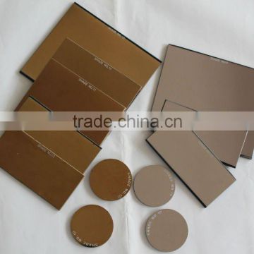 gold-coated welding glass