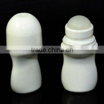 Plastic body roll on bottle