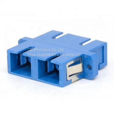 Cheap SC UPC Simplex Single Mode Plastic Fiber Optic Coupler Adapter SC to SC