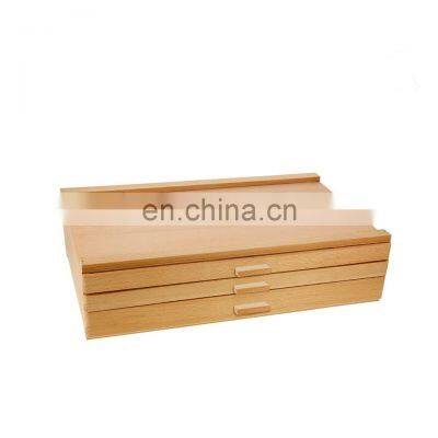 Wholesale Sale Luxury Wooden Organizer Jewelry Box With Drawer photo-3