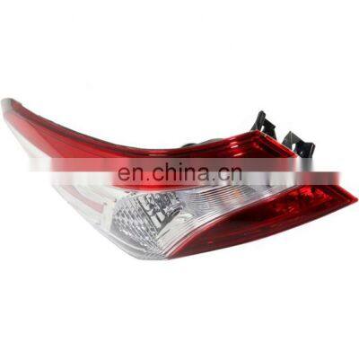 New Chromed After Market Outer Side Tail Light Tail Lamp Assembly For Toyota Camry SE LE 2018-2019
