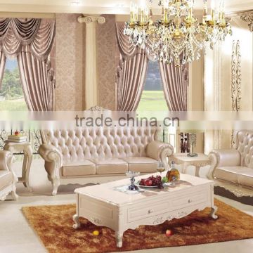 2015 new luxury leather sofa