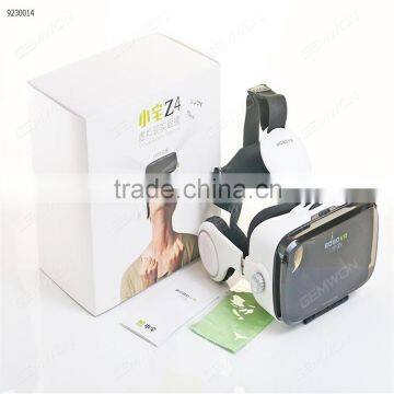 2016 Professional Xiaozhai Z4 Earphone Virtual Reality 3D Glasses For 4~6''inch White photo-2