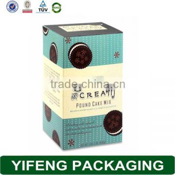 Customize Cookie Biscuit Cake Packaging Paper Box For Biscuit