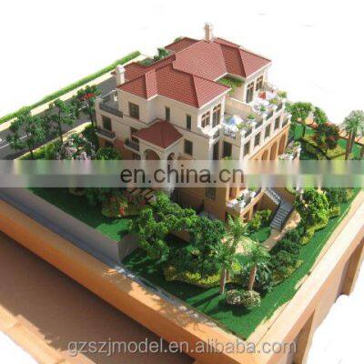 European Style 1:75 Miniature Scale Model House , Model Maker Supply photo-4