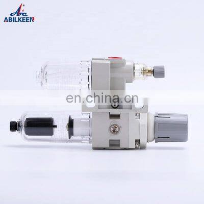 AC Series Units AC4010-04D AC4010-06D Air Source Treatment FRL Pneumatic Air Filter Regulator With Auto Drain photo-3