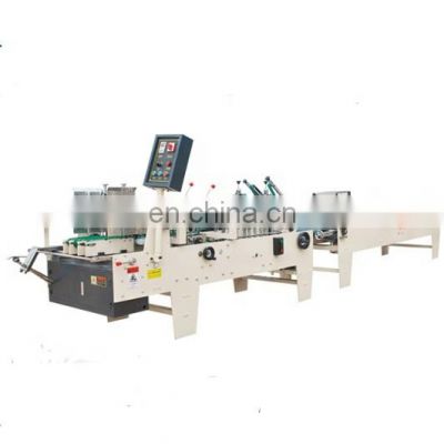 High Speed Automatic small Corrugated Carton box folding gluing making machine