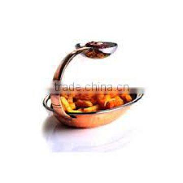 COPPER HANDI SNACK SERVER