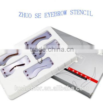 Makeup tools universal eyebrow stencils 60 types shape design eyebrow template