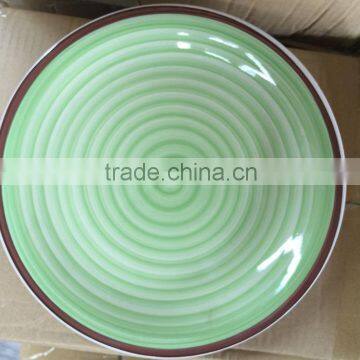 Hand Painted Fruit Plate, Hand Painted Soup Plate, Hand Painted Dinner Set photo-3