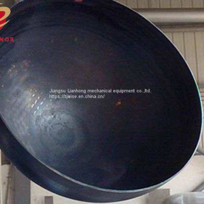 Carbon Steel Hemispherical end for Boiler top 3200mm*16mm