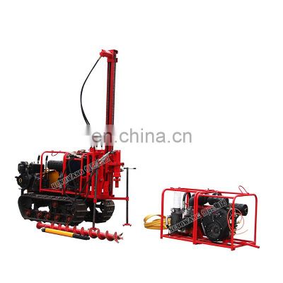 Mine exploration drilling rig machine