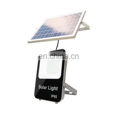 Indoor Outdoor 40w 60w 100w 200w 300w Garden Solar Powered Led Flood Light With Remote Control